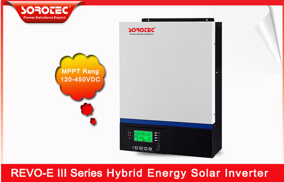 MPPT Hybrid Solar Inverter Pengendali Biaya REVO E PLUS 240VAC 90A Dengan Baterai